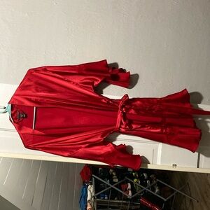 Sexy red robe